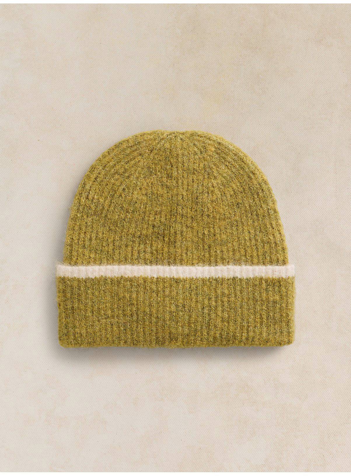 WHITE STUFF Emma Colourblock Beanie One Size - Image 1